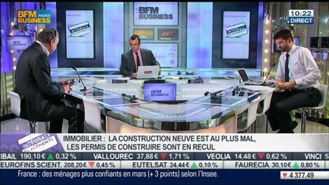 Immobilier: les taux d'intérêt des crédits immobiliers sont toujours en baisse: Olivier Marin, dans Intégrale Placements - 27/03