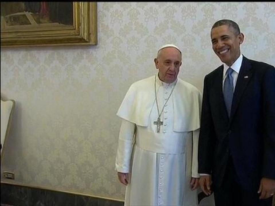 Vatican: Barack Obama rencontre pour la première fois le pape François - 27/03