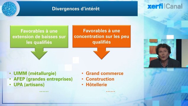 Olivier Passet, Xerfi Canal CICE : divergences patronales et intérêt national