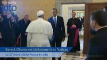 Première rencontre entre Barack Obama et le Pape François