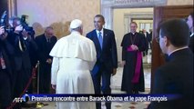 Première rencontre entre le pape François et Barack Obama