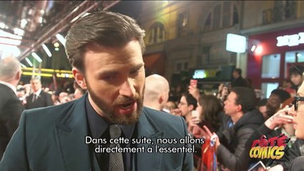 Reportage Captain America - Tapis Rouge + Réactions Metz