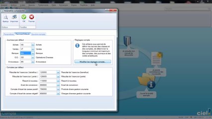 Ciel Comptabilité : La création du dossier