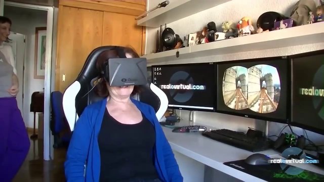 Quand le casque Oculus Rift fait hurler de peur