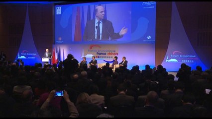 Introduction de Pierre Moscovici au Forum économique franco-chinois à Bercy [27/03/14]