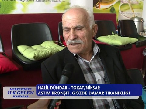 ASTIM BRONŞİT, GÖZDE DAMAR TIKANIKLIĞI VARDI BİTKİLERİ KULLANDI