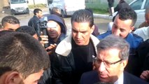 Ali Benouari  la compgne electorale Ali Benflis à setif