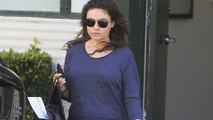 PREGNANT Mila Kunis Baby Bump Show Off On Streets - Hot or not?
