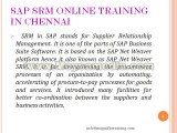 sap  srm online training