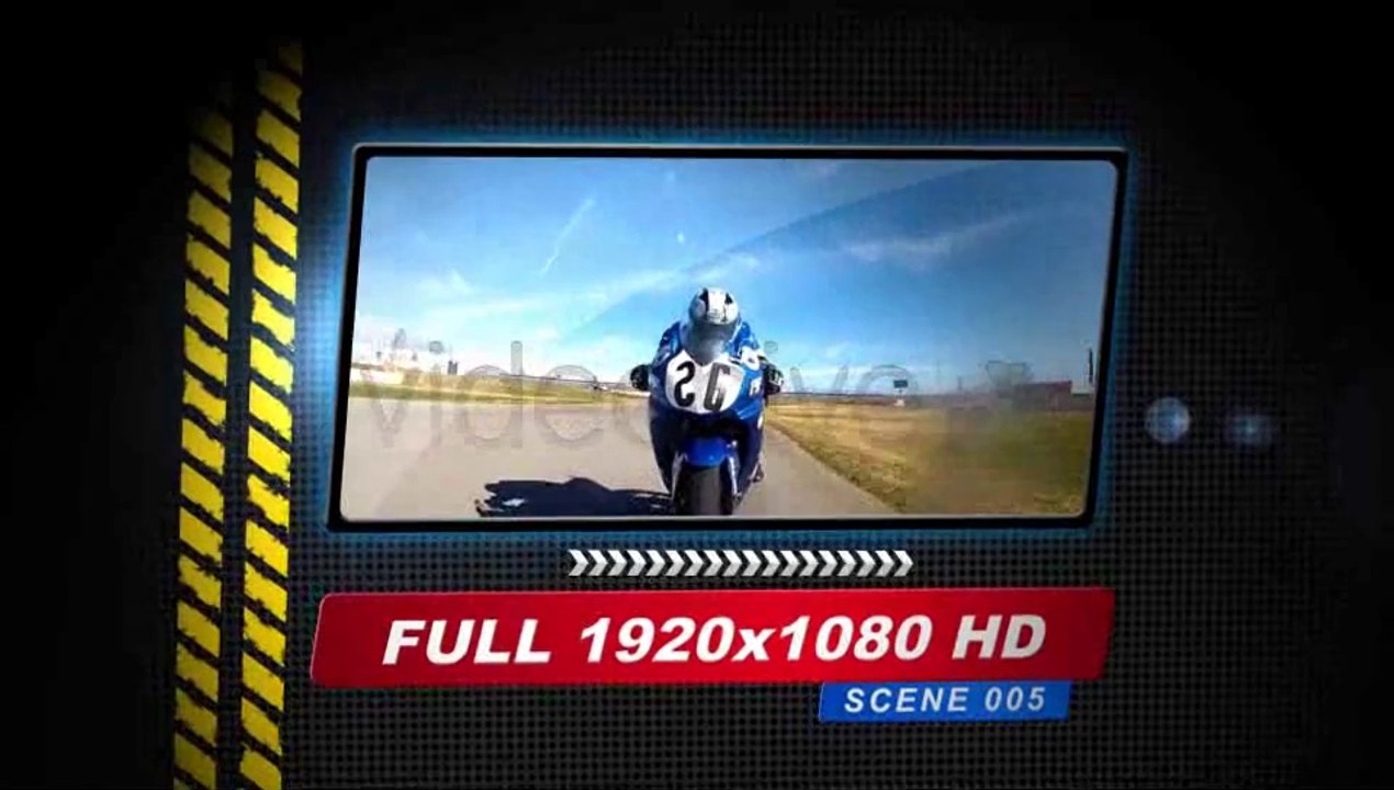 Race Theme Video Display