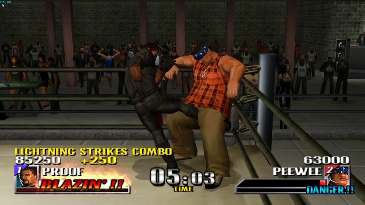 Def Jam Vendetta HD on Dolphin Emulator (Widescreen Hack)