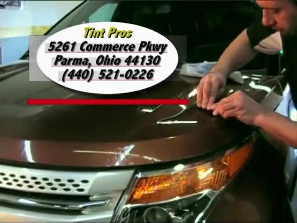 How to install Paint Protection, Clear Bra, Car paint protection, Ford Explorer, 216-906-6084