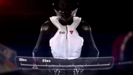 Dainese Motorbike airbag D-air® Street- slow motion bags inflation