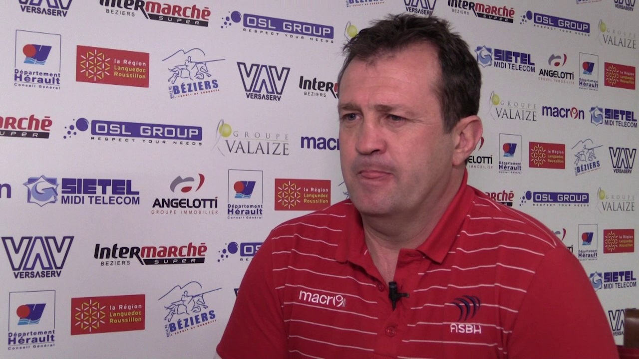 Point Presse 25e Journée de ProD2 ASBH - Mont-de-Marsan Christophe Hamacek