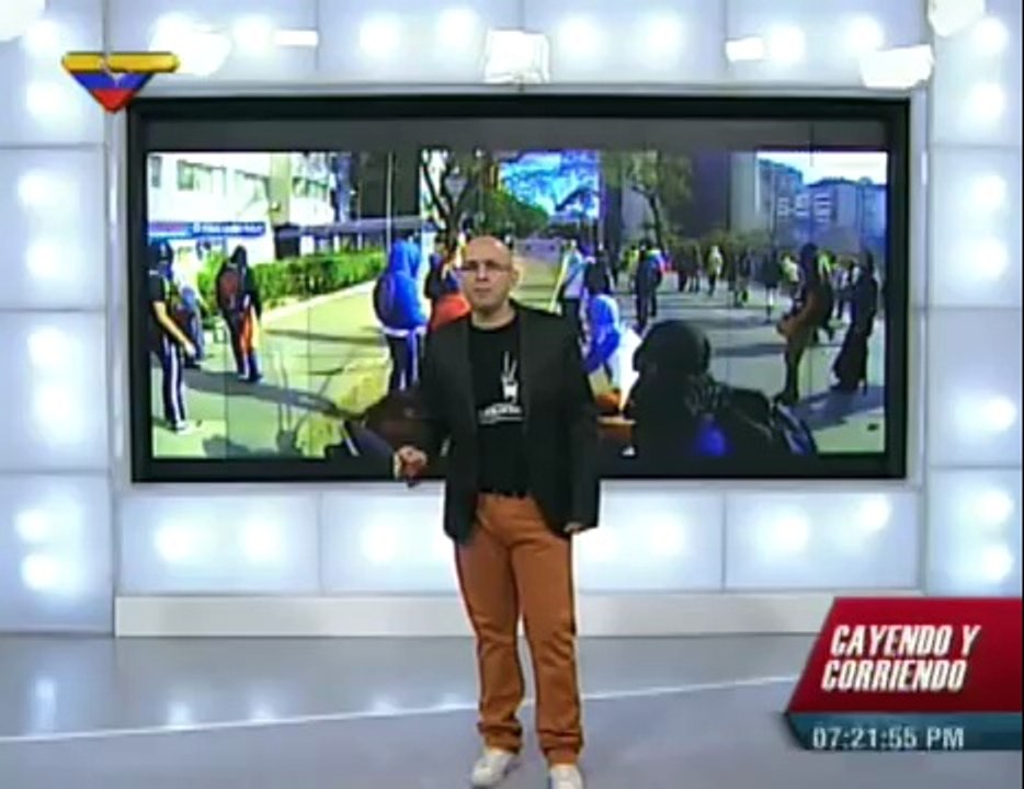 (Vídeo) Cayendo y Corriendo del Día Miércoles, 26 Marzo, de 2014