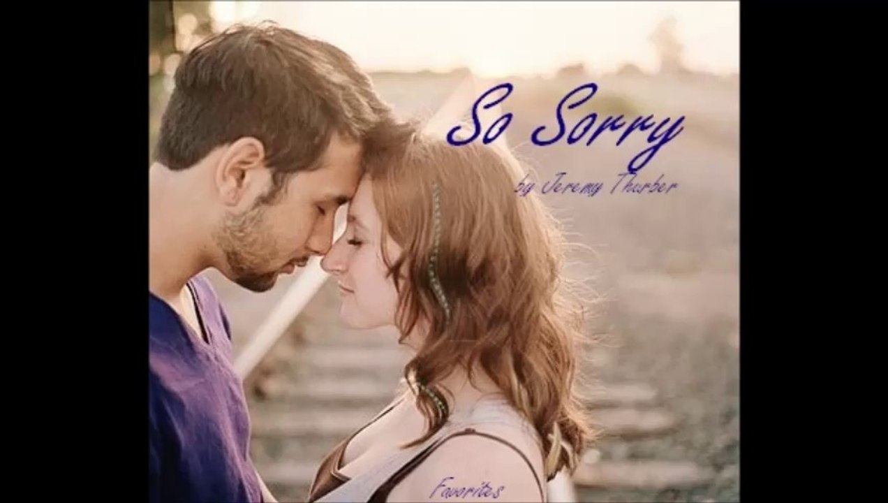 So Sorry by Jeremy Thurber (Favorites)