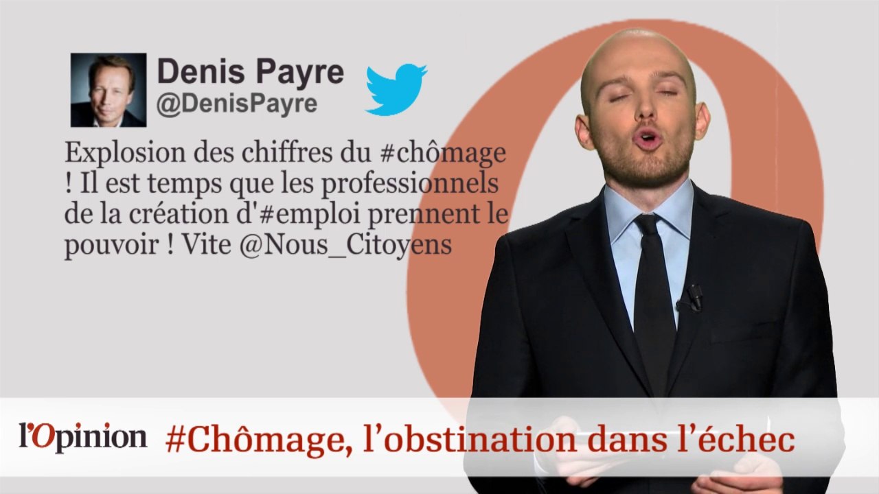 #tweetclash : #Chômage, l'obstination dans l'échec