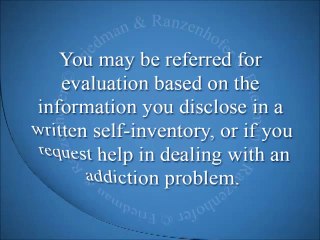 In New York, Why Would The Drinking Driver Program Refer Me To A Substance Abuse Evaluation?