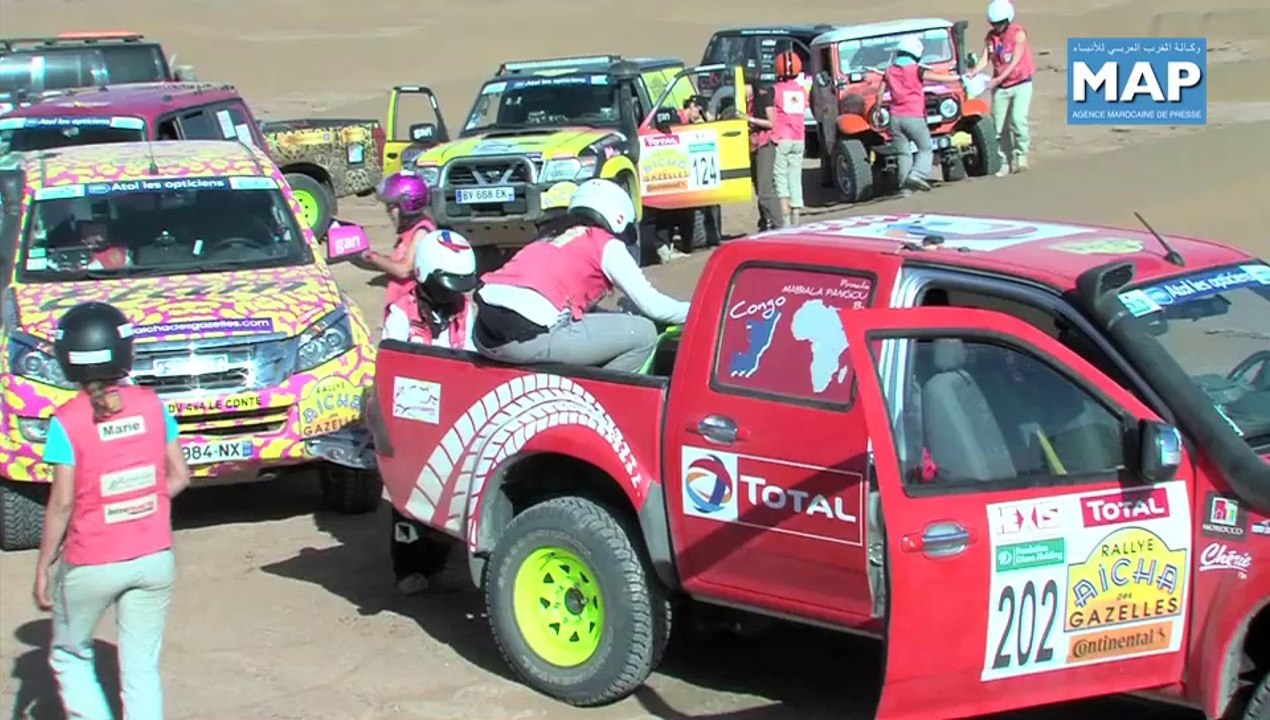 La 4ème étape du Rallye Aicha met les "Gazelles" en difficulté  