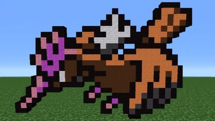 Minecraft Pixel Art: The Original 150 - #22 Fearow