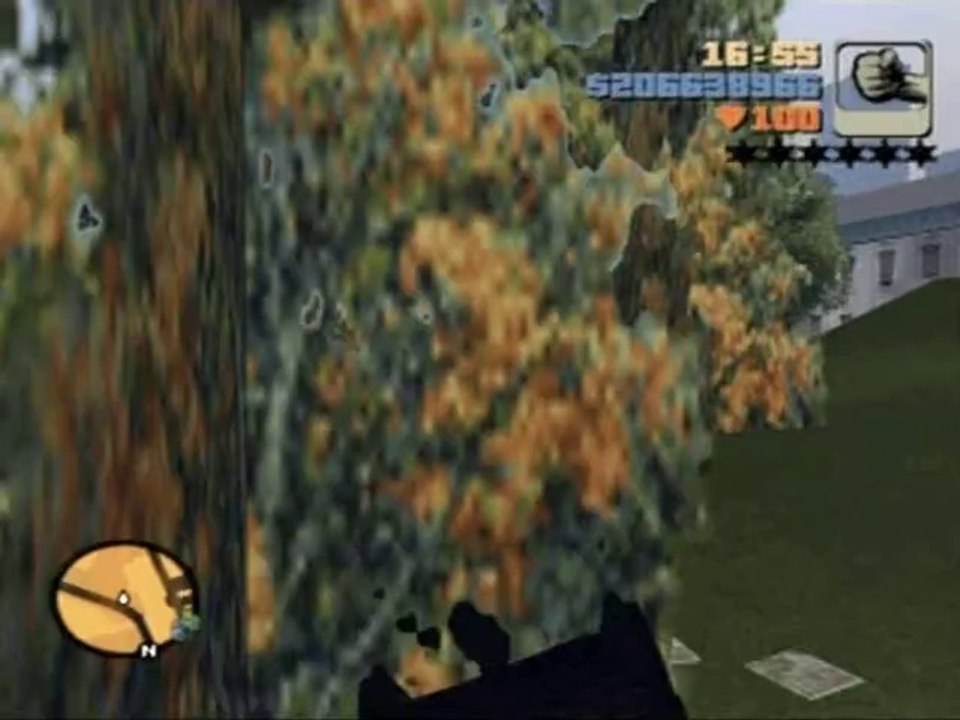 GTA III Glitch; How to drive a blown up car