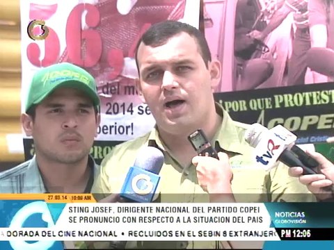 Copei rechaza persecución política contra líderes opositores