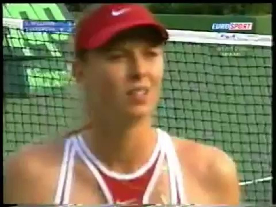 Maria Sharapova vs. Serena Williams 2004 Miami