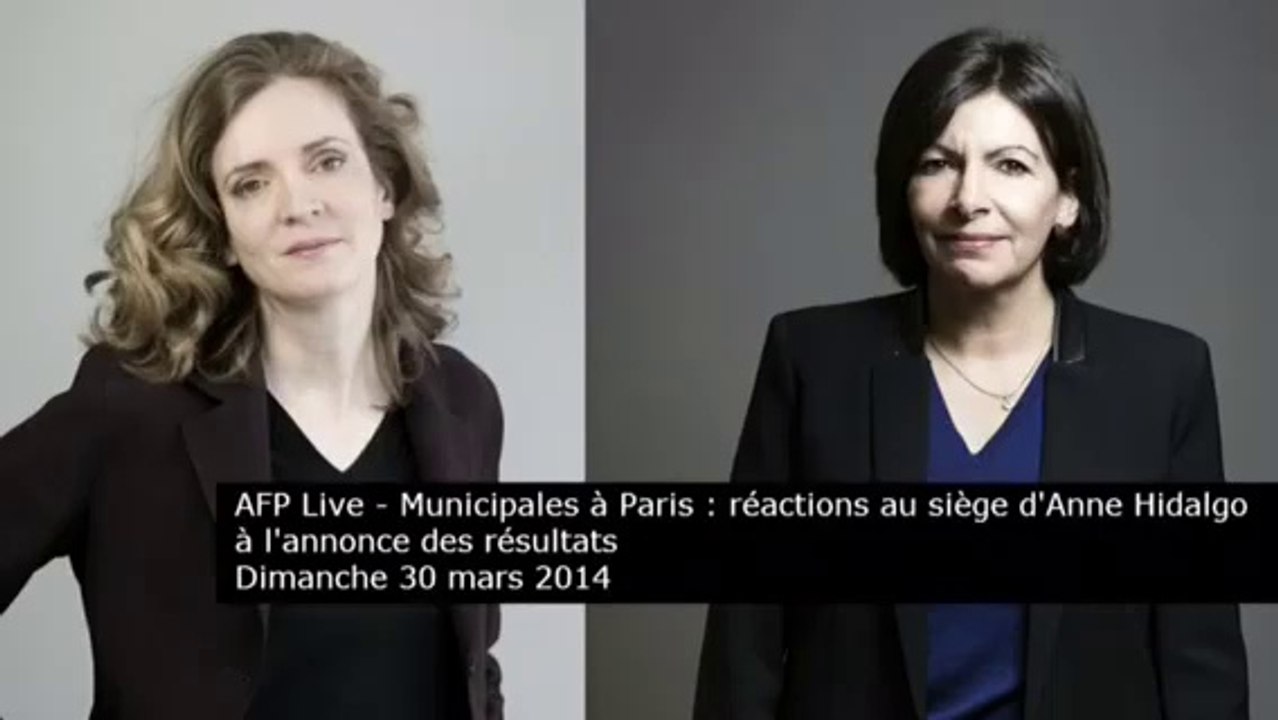 AFP Live - Municipales à Paris : réactions au siège d'Anne Hidalgo / Dimanche 30 mars