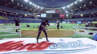 Video: Getting ready for MLB in Montreal