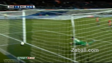 Zwolle 2-1 Nijmegen  KNVB Beker 26-03-2014