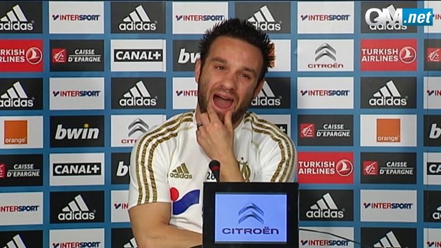 Sochaux-OM : Mathieu Valbuena face à la presse