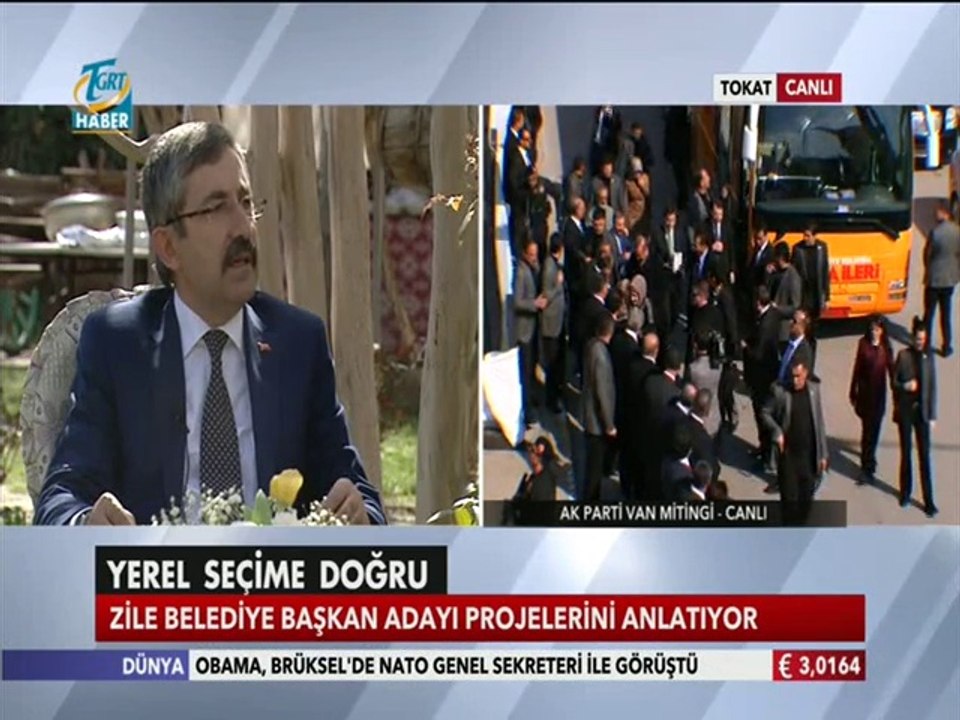 Lütfi Vidinel ve Yılmaz bekler, tgrt haber tv zile canlı yayın zileweb.com