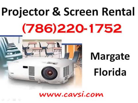 Projector Rental Margate FL (786)220-1752