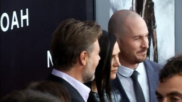 Emma Watson and Douglas Booth at Noah premiere