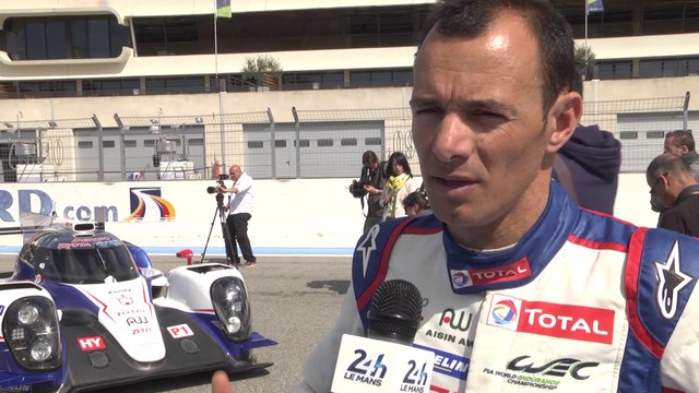 Stéphane Sarrazin (Pilote Toyota Racing #7)