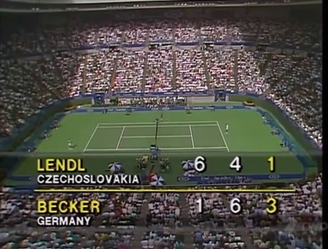 Australien Open 1991 Final - Boris Becker vs Ivan Lendl FULL MATCH