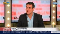 François Thabuis, président des Jeunes Agriculteurs, dans Le Grand Journal - 27/03 3/4