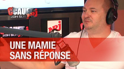 Une mamie incapable de répondre à une question de Cauet !