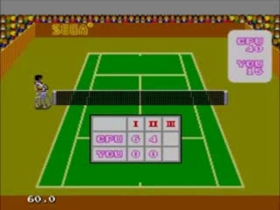 Super Tennis Sega Master System