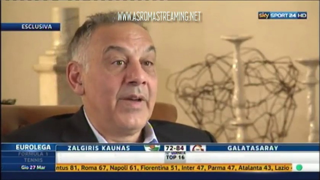 INTERVISTA A PALLOTTA - SKY SPORT 24 - 27/03/2014