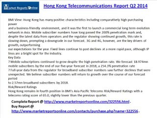 Hong Kong Telecommunications Market