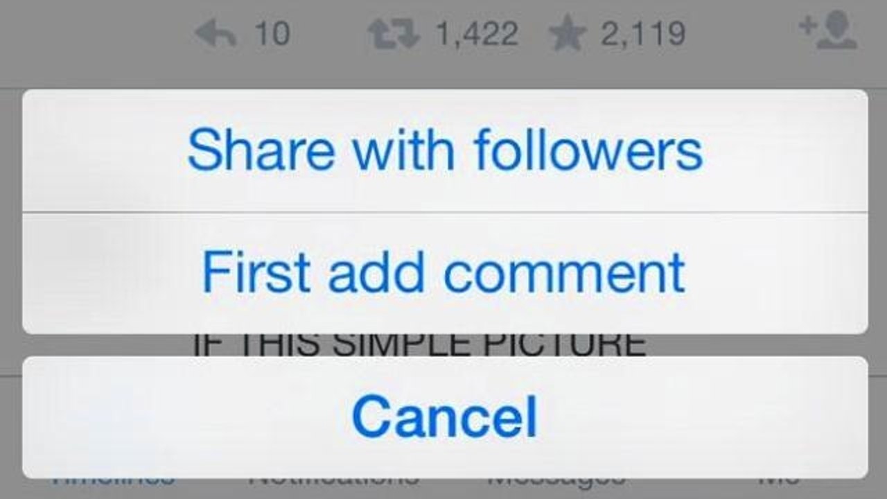 Twitter Replaces 'Retweet' Button with 'Share' Button