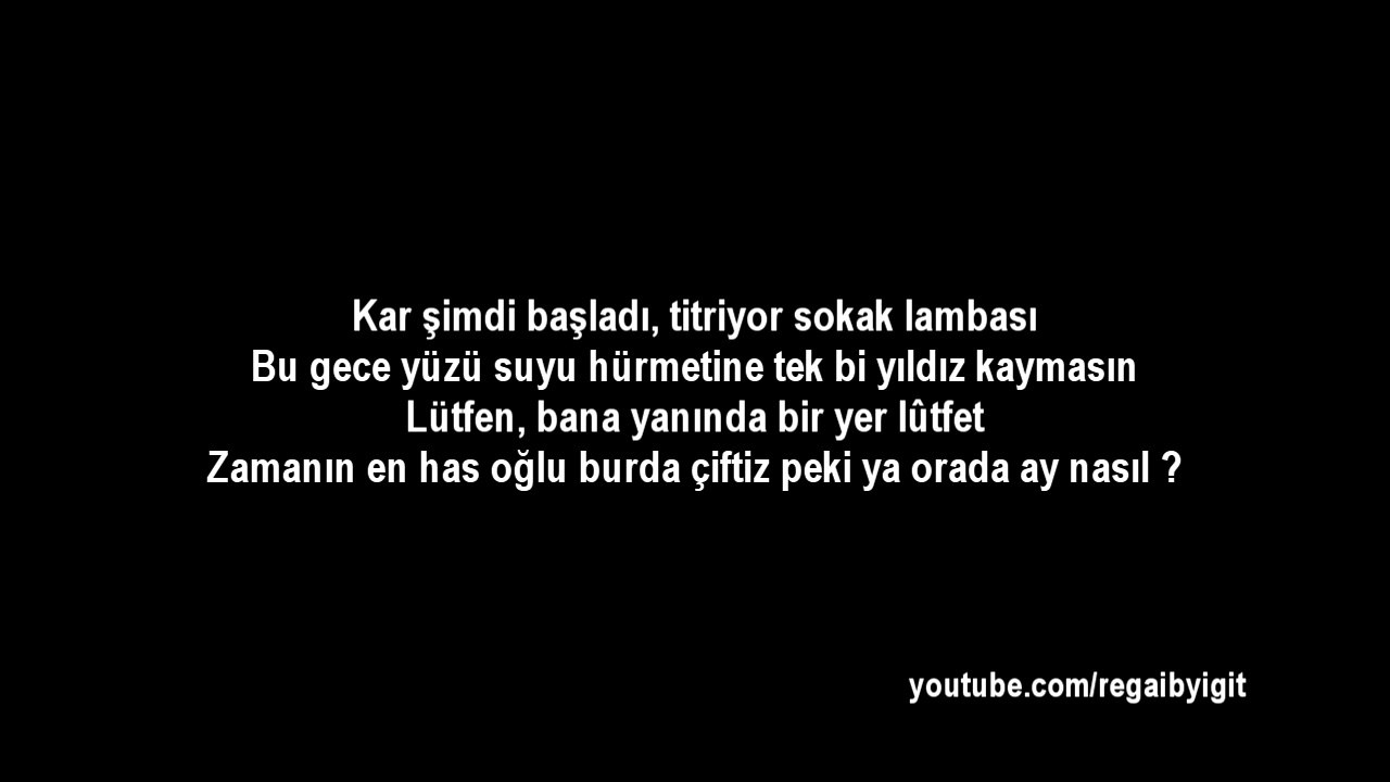 Canfeza - Kaşağı (Sözleriyle)