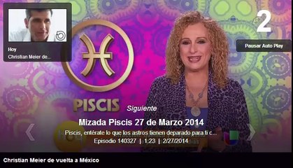 Entrevista a Christian Meier - Programa 'Hoy'