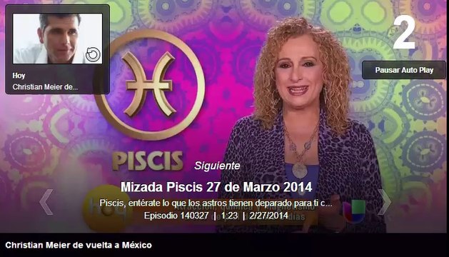 Entrevista a Christian Meier - Programa 'Hoy'