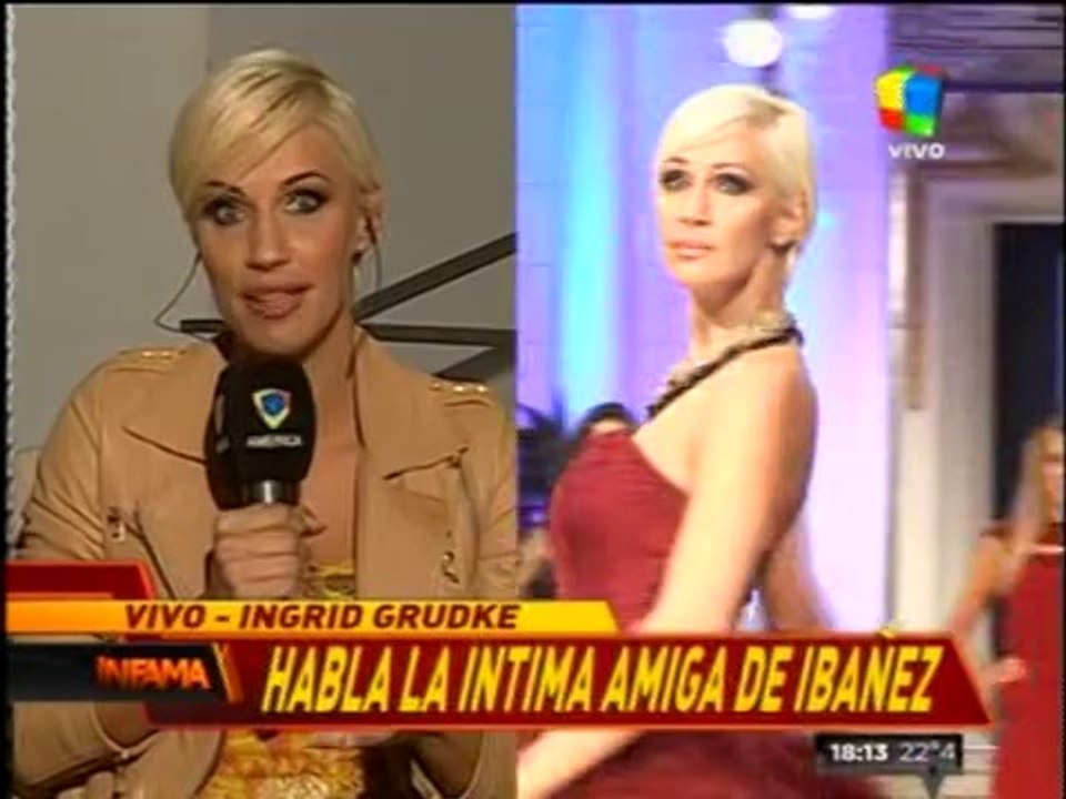 Pronto.com.ar La palabra de Ingrid Grudke tras la muerte de su amigo Jorge Ibañez