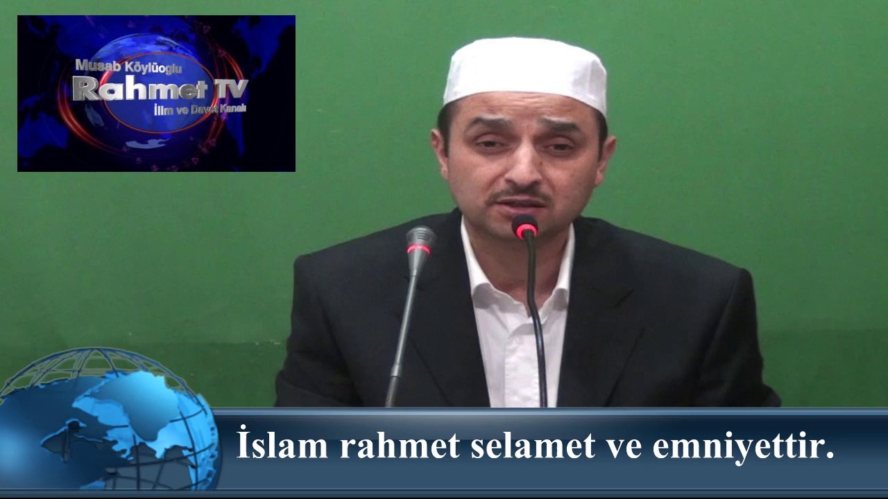 İslam cellatların değil güzel ahlakın dinidir.