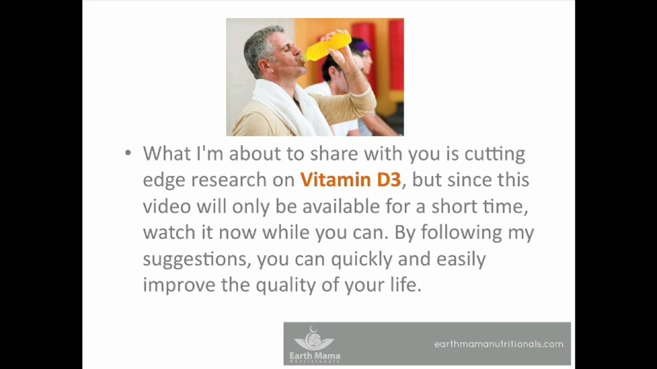 Vitamin D3 Benefits for Men video Dailymotion