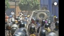 23 detenidos en Lima tras los choques entre mineros y policías en la capital peruana