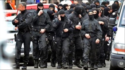 Französischen Polizei Spezialeinheit RAID und GIGN
